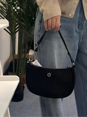 lululemon athletica Crescent Shoulder Bag with Silver Hardware